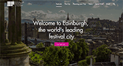 Desktop Screenshot of edinburghfestivalcity.com
